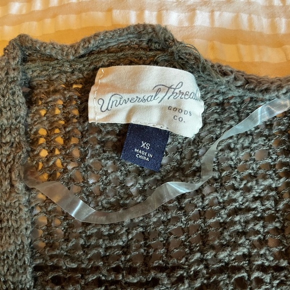 Olive Knit Long Cardigan - Picture 3 of 3